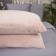 Pillowcases "Jacquard", size 50x50 cm, dusty rose color, 2 pcs