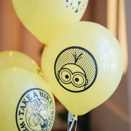 Shar Latex 12 "" Minions 2 ", set of 5 pcs., Mix-1