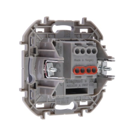 Legrand Inspiria switch, intermediate, screw. Clemes, 10 AX, 250 V, anthracite-1