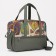 Road bag on lightning, 3 outer pockets, long belt, khaki color