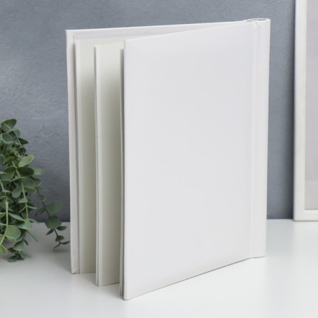 Photo album magnetic on 10 sheets 23x28 cm "White Classic"-1