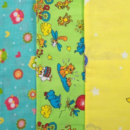 Pillowcase 50x70, mixing color, calico 120gm, hl100%-4