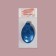 Massage comb “mother -of -pearl butterfly”, folding, with a mirror, 5.5 × 9 cm, color mix