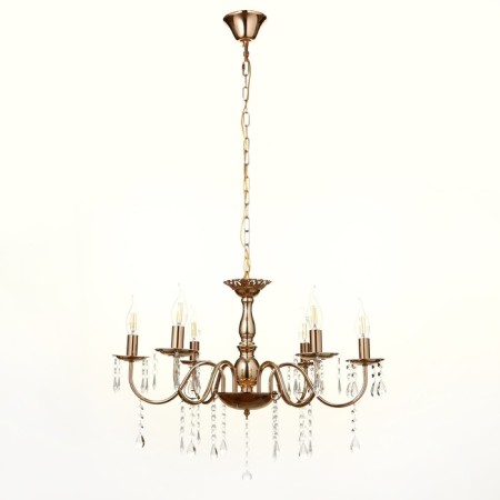 Chandelier 2461/6 E14 40W gold 62x62x32 cm Bayerlux-1