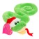 Soft toy "New Year's snake", green color, 66 cm