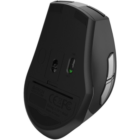 Mouse A4Tech FSTYLER FG35S Gray/Black Optical (2000DPI) Silent Wireless USB (5BUT) 1029393-8