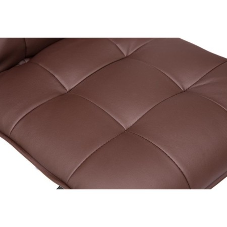 Zero eco-leather chair, brown 36-36-5