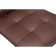 Zero eco-leather chair, brown 36-36