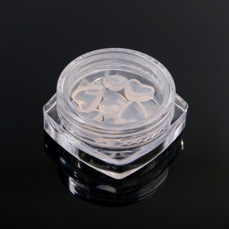 Decorative elements for the decor "your heart", voluminous, translucent color-2