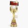 Nick's reward figure “Best Doctor”, plastic, gold, 19.3 x 7 cm.