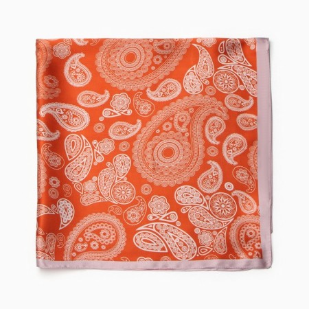 Women's scarf minku 70*70 cm, bronze-2