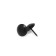 Tundra nails, decorative, 19x22 mm, black, 50 pcs