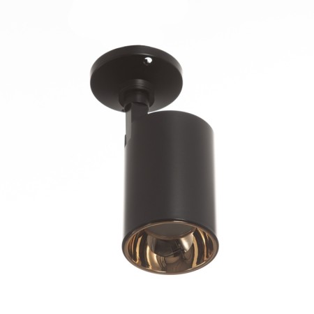 Rum Lamp GU10 10W black and gold 8x18x14 cm-3