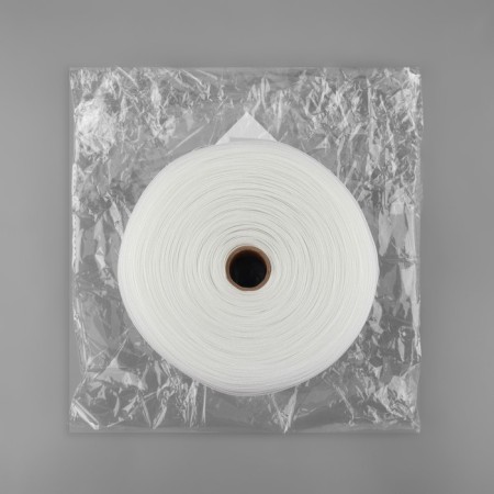 Curtain tape, organza, 8.5 cm, 25 ± 1 m, transparent color-4