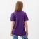 Female T -shirt, purple color, size 48