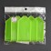 Organizer-lobby for beads and rhinestones, 4.8 × 9 cm, green color
