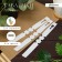 Garden tags for marking, 27 × 2 cm, set 20 pcs., Plastic, mix, Greengo