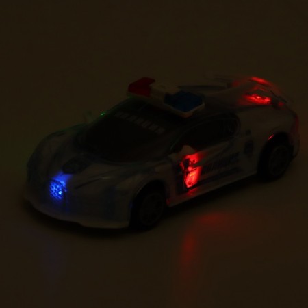 Inertial machine "Crazy Race, Police", Russian voice acting, light, white color-3