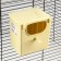 Plastic cloth-nickel for a cell, 13.5 x 10 x 12.5 cm, beige