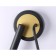 LED LED wall -mounted Ambrella Light, Linetech, FL51652, LED, 10 W, 750LUM, 4200K, Black Color, Gold