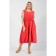Female dress, size 66, coral color