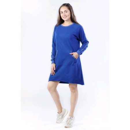 Dress-top, size 52, blue color-1