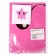 Foil ball 18 "" Star with Bantik ", pink color