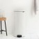 Brabantia Newcon bucket, plastic inner bucket, with a pedal, white color, 30 liters