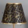 Table lamp "RAMAR" 1x40W E27+backlight, black/gold 27x27x48cm