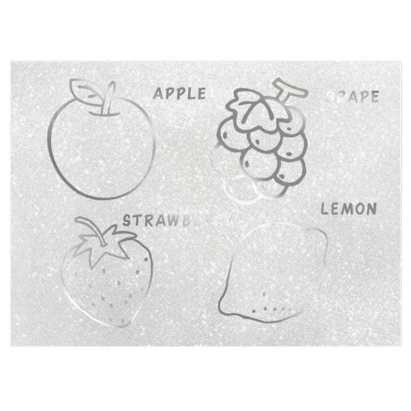 Colored paper, coloring, A4, 6 sheets, 1 color, with sparkles, one -way, in a package, 80 g/m², blue tractor-2