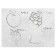Colored paper, coloring, A4, 6 sheets, 1 color, with sparkles, one -way, in a package, 80 g/m², blue tractor