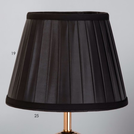 Seville table lamp E27 40W black and gold 25x25x42 cm Risalux-3