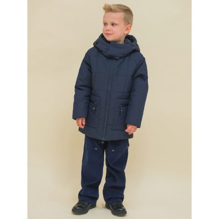 Jacket for boys, height 140 cm, dark blue color-12