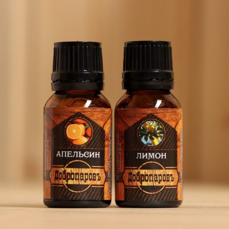 A set of essential oils 2 pcs "Orange, lemon" 17 ml-1
