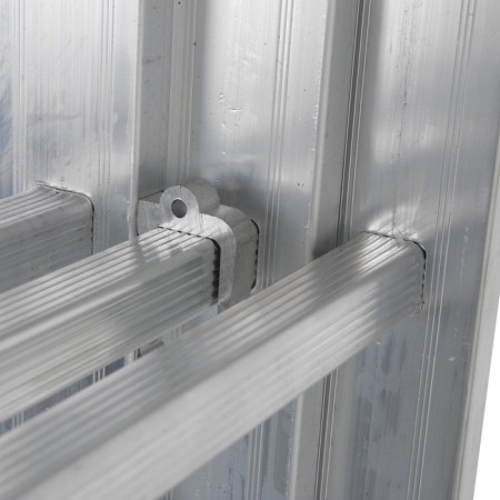 Tundra staircase, three -section, aluminum, 10 steps-1