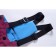 Ski pants for girls, height 98 cm, dark purple color