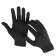 Garden gloves, x/b, knitting grade 10, 5 threads, size 9, without coating, gray