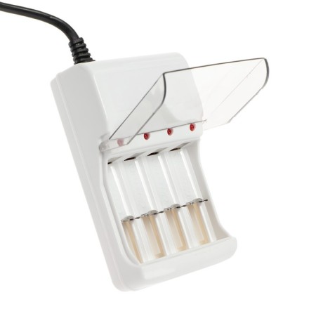 Charger for four AA or AAA CHR-56, 1 m, charge current 180 mA, white-3