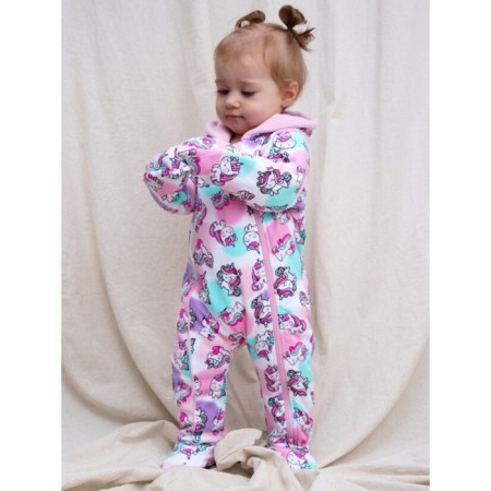 Combiason for girls, height 68 cm-4