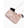 Women's bag on the farmar, beige color