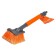Washing brush with a nozzle for a hose, with a soft fluffy bristle 40 cm Airline AB-I-05