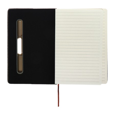 Leduced Diary A5, 96l, Lin, Holder for phone/tablet/handles, gray-7