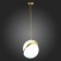 Suspension lamp ST LUCE. SL1164.313.01. Laico. 1x60 W, E27, 25x25x30 cm, brass color