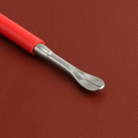 A set of bilateral cardin for embossing on the skin, 3 pcs, 16 cm, red color-3