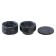 Bergenson Bjorn Marm jewelry box, 10.5x11.8 cm, color black marble