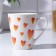 Ceramic ceramic “Love warms” mug, 300 ml, white color