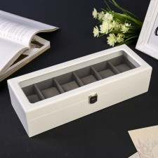 Casket wood for watch 6 departments 