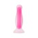 Anal sleeve "Pitches-fire", glowing in the dark, silicone, color transparent
