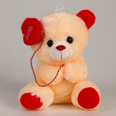 Soft toy "I love you", Bear, 18 cm-2