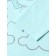 Longslit for a girl, mint color, height 92 cm